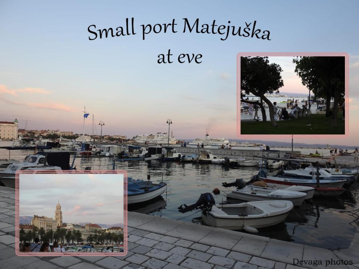 Famous Promenade Riva Apartment Split Eksteriør bilde