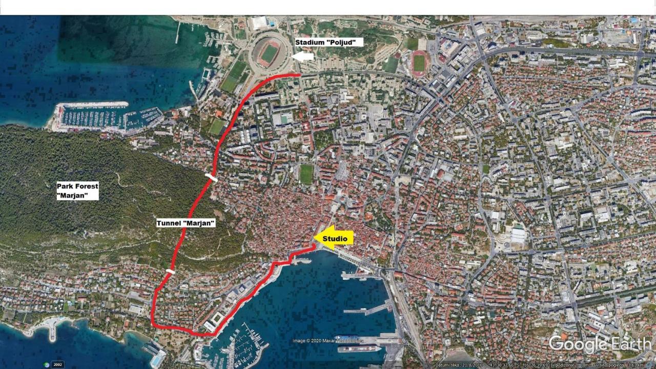 Famous Promenade Riva Apartment Split Eksteriør bilde